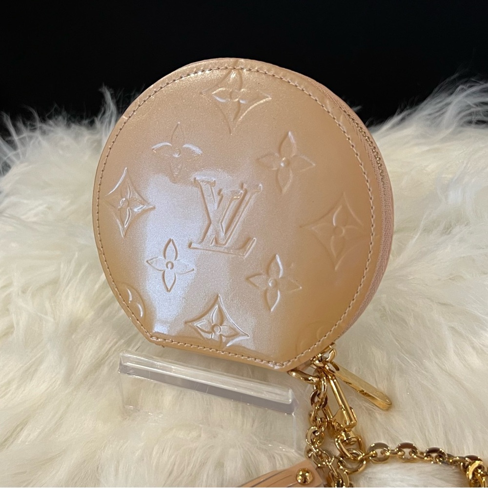 Louis Vuitton Vernis Porte Monnaie Chapeau Coin Case